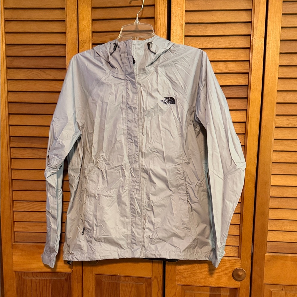 The North Face Women's Light Gray Rain Jacket
